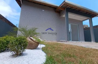 Casa com 3 quartos, jardim das palmeiras, itanhaém - r$ 700 mil, cod: 353