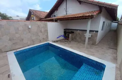 Casa com 3 quartos, agenor de campos, mongaguá - r$ 420 mil, cod: 352