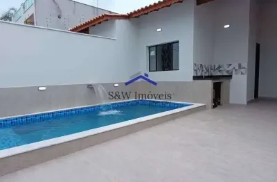Casa com 3 quartos, bopiranga, itanhaém - r$ 459 mil, cod: 328