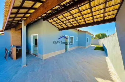 Casa com 2 quartos, bopiranga, itanhaém - r$ 410 mil, cod: 321
