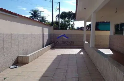 Casa com 3 quartos, praia dos sonhos, itanhaém - r$ 600 mil, cod: 254