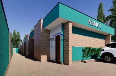 Casa de condomínio com 2 quartos, cibratel ii, itanhaém - r$ 250 mil, cod: 219