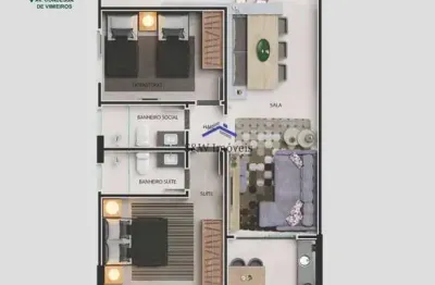 Apartamento com 2 quartos, centro, itanhaém - r$ 543 mil, cod: 215