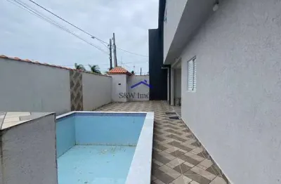 Casa com 2 quartos, vila são paulo, itanhaém - r$ 390 mil, cod: 204