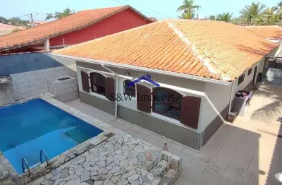 Casa com 5 quartos, cibratel ii, itanhaém - r$ 699 mil, cod: 166