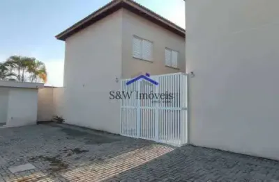 Sobrado de condomínio com 2 quartos, balneário gaivotas, itanhaém - r$ 289 mil, cod: 46