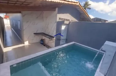 Casa com 3 quartos, jardim suarão, itanhaém - r$ 585 mil, cod: 441