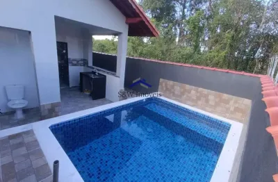 Casa com 2 quartos, jardim santa terezinha, itanhaém - r$ 320 mil, cod: 450