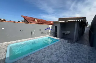 Casa com 2 quartos, jardim suarão, itanhaém - r$ 330 mil, cod: 460