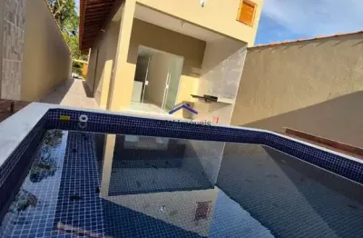 Casa com 2 dormitórios, em baln. jequitibá - itanhaém - 340 mil