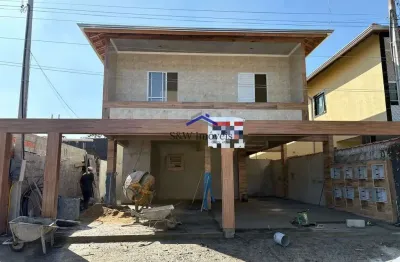 Sobrado de condomínio com 3 quartos, tupi, praia grande - r$ 350 mil, cod: 485