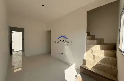 Sobrado de condomínio com 2 quartos, tupi, praia grande - r$ 330 mil, cod: 486