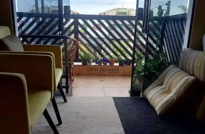 Sobrado com 2 quartos, vila atlântica, mongaguá - r$ 450 mil, cod: 491