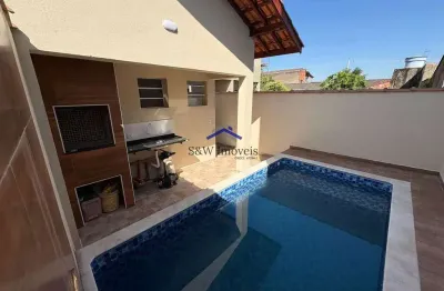 Casa com 2 quartos, nossa senhora do sion, itanhaém - r$ 319 mil, cod: 495