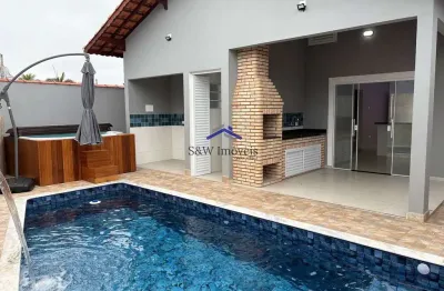 Casa com 3 quartos, lado praia, mongaguá - r$ 799 mil, cod: 541