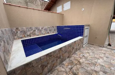 Casa com 2 quartos, bopiranga, itanhaém - r$ 350 mil, cod: 566