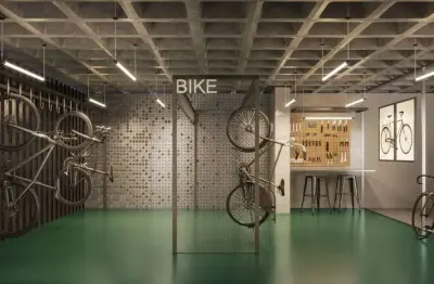 Seja donno desse apartamento com suite + lavabo com terraço no estreito em florianópolis