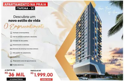 Apartamento com 2 quartos à venda na Avenida 440, 90, Morretes, Itapema