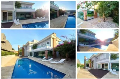 Casa em condomínio com 5 suítes a venda, 361 m² por r$ 3.140.000,00 lagoa da conceição  florianópolis/sc