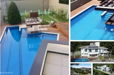 Casa com 4 quartos sendo 2 suítes para venda no joão paulo, florianópolis por r$ 3.700.000,00