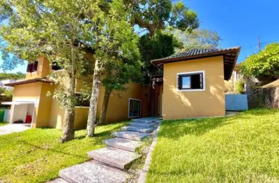 Casa com 4 quartos para alugar por r$ 19.000 em condomínio fechado, campeche, florianópolis/sc