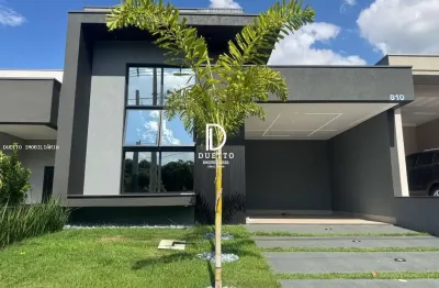 Casa em condomínio para venda em indaiatuba, loteamento park gran reserve, 3 dormitórios, 2 suítes, 3 banheiros, 2 vagas