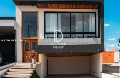 Casa em condomínio para venda em indaiatuba, loteamento park gran reserve, 3 dormitórios, 1 suíte, 3 banheiros