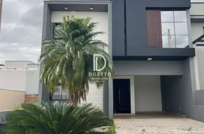 Casa em condomínio para locação em indaiatuba, jardins do império, 3 dormitórios, 2 suítes, 4 banheiros