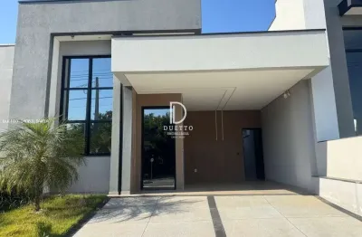 Casa em Condomínio para Venda em Indaiatuba, Loteamento Park Gran Reserve, 3 dormitórios, 1 suíte, 2 banheiros, 3 vagas