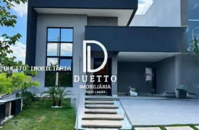 Casa em condomínio para venda em indaiatuba, loteamento park gran reserve, 3 dormitórios, 1 suíte, 2 banheiros, 3 vagas