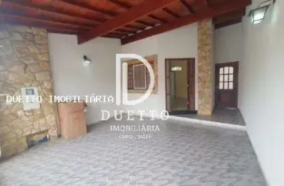 Casa para venda em indaiatuba, jardim do valle ii, 3 dormitórios, 1 suíte, 2 banheiros, 2 vagas