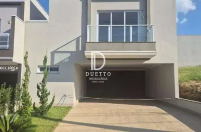 Casa em condomínio para locação em indaiatuba, loteamento park gran reserve, 3 dormitórios, 3 suítes, 5 banheiros, 4 vagas