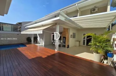 Casa em condomínio para locação em indaiatuba, loteamento green view village, 5 dormitórios, 4 suítes, 6 banheiros, 4 vagas