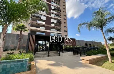 Apartamento andar alto e frente para o lago com 3 suítes à venda, 197 m² por r$ 1.579.000 - jardim olhos d água i - ribeirão preto/sp