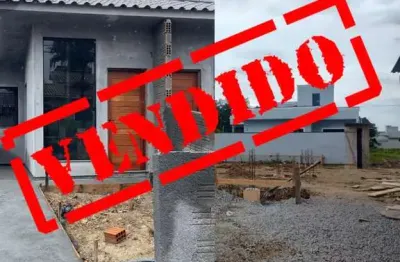 Casa com 2 quartos à venda na rua leoni pamplona, 34, bela vista, palhoça por r$ 350.000