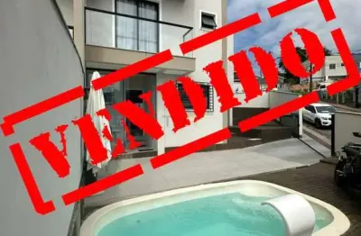 Casa com 2 quartos à venda na rua professora terezinha de jesus, 23, bela vista, palhoça por r$ 485.000