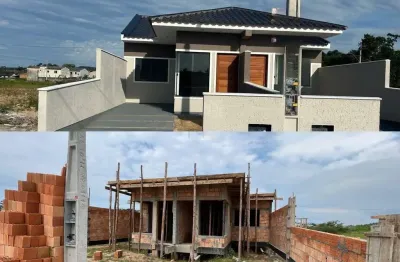 Casa com 2 quartos à venda na rua são pedro, 5677, rio grande, palhoça por r$ 360.000