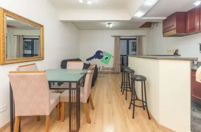 Apartamento para Venda em São Paulo, Moema, 1 dormitório, 2 banheiros, 1 vaga