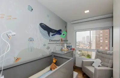 Apartamento para Venda em São Paulo, Ipiranga, 2 dormitórios, 1 suíte, 2 banheiros, 1 vaga