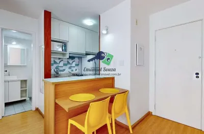 Apartamento para Venda em São Paulo, Moema, 1 dormitório, 1 banheiro, 1 vaga