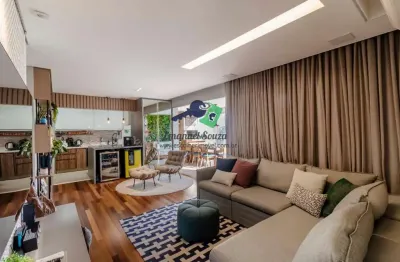 Apartamento para Venda em São Paulo, Cidade Monções, 3 dormitórios, 3 suítes, 5 banheiros, 2 vagas