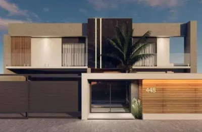 Casa à venda no lago parque - r$ 1.390.000 - projeto de 3 suítes, 590 m², lago parque, londrina/pr