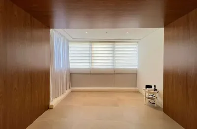 Palhano business - sala mobiliada para locação com 40m², 1 vaga, por r$ 3.100,00- gleba palhano, lo