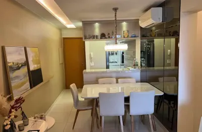 Fountain hit - r$730.000 - apartamento á venda,  semi mobiliado , 2 quartos  (1 suíte), 80 m², 2 va