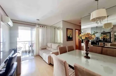 Max living mobiliado- r$ 636.000 - apartamento à venda, 2 dormitórios (1 suíte), 65m², 1 vaga , sal