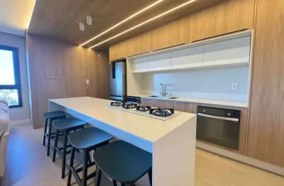 Arch palhano - r$ 8.500,  mobiliado,  2 quartos (01 suíte) , 103 m2, 2 vagas -  para locação, gleba