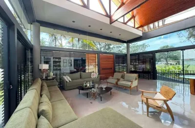 Alphaville imbuias - r$ 4.900.000 - casa à venda, 3 suítes, 300m², 4 vagas, loteamento alphaville,