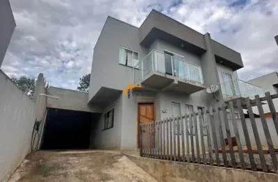 Sobrado geminado em parque limeira área vi, telêmaco borba/pr