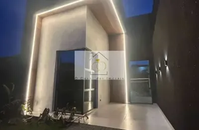Casa de alto padrão no monte belo – 3 quartos, 105m² de construção