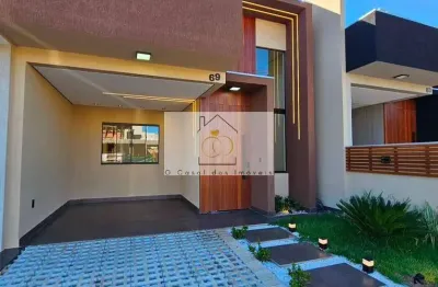 Casa em condomínio fechado com 3 quartos à venda no Loteamento Morada das Flores, Cambé 